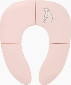 Kinder WC (roze) Bril Opvouwbaar Licht Ontwerp Hygiënisch Voor Onderweg WC Bril Voor Zindelijkheidstraining Makkelijk Mee Te Nemen Gratis Tasje Bijgeleverd -Bekend Babyproducten Winkel 1002x1200 4