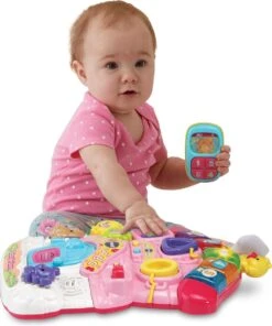 VTech 2 In 1 Baby Walker - Educatief Babyspeelgoed - Roze - 9 Tot 36 Maanden -Bekend Babyproducten Winkel 1003x1200