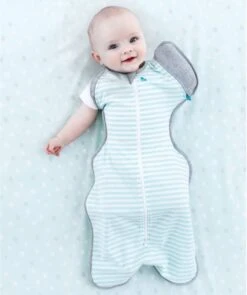 Love To Dream™ Babyslaapzak Swaddle Up™ - Inbakeren Afbouwen - Baby 6-9 Maanden - 8.5-11 Kg - All Season - Mint -Bekend Babyproducten Winkel 1005x1200 4