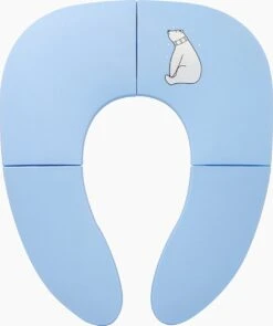 Kinder WC (blauw) Bril Opvouwbaar Licht Ontwerp Hygiënisch Voor Onderweg WC Bril Voor Zindelijkheidstraining Makkelijk Mee Te Nemen Gratis Tasje Bijgeleverd -Bekend Babyproducten Winkel 1006x1200 5