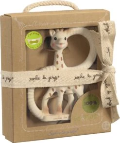 Sophie De Giraf - So Pure - Bijtring - Soft - 100% Natuurlijk Rubber -Bekend Babyproducten Winkel 1007x1200