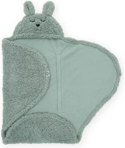 Jollein Wikkeldeken Bunny 100x105cm - Pale Pink -Bekend Babyproducten Winkel 1009x1200 10