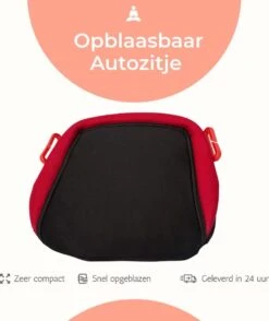 Deliqart - Zitverhoger - Autozitje - Opblaasbare Autozitje - Autostoeltje - Zwart -Bekend Babyproducten Winkel 1009x1200 4