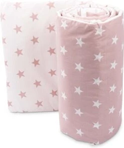 Bedomrander Hollywood Roze - Bedbumper