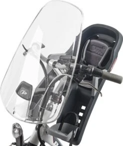 Polisport Bilby - Fietsstoeltje Voor + Windscherm - Zwart -Bekend Babyproducten Winkel 1012x1200 2