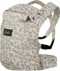 ROOKIE Baby Premium Draagzak- Design Buikdrager - Comfortabel En Ergonomisch - Pasgeboren Babydrager - Peuterdrager - Biologisch Katoen - Super Zacht - Unisex: Voor Mama En Papa (Leoprint Beige) -Bekend Babyproducten Winkel 1017x1200 7