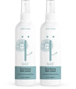 Naïf Easy Styling Haarlotion - Baby En Kids - 2 X 150ml - Met Natuurlijke Ingrediënten