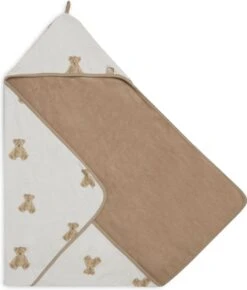 Jollein Badcape 75x75cm Teddy Bear - GOTS -Bekend Babyproducten Winkel 1021x1200 8