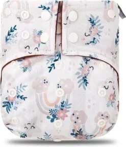 BonBini´s Wasbare Luiers - 6-pack Voordeelverpakking Luiers 3-15 Kg - Luierbroekje - Dubbele Antilek Preventie - Drukknoopjes En Verstelbaar Maat S, M, L Maat 1 T/m 5 - 6 Stuks -Bekend Babyproducten Winkel 1029x1200 7