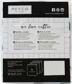 Meyco Hydrofiele Washandjes 3-pack - Feathers-Clouds-Dots - Grijs/Wit -Bekend Babyproducten Winkel 1034x1200 5