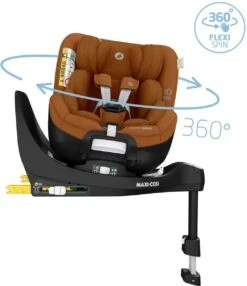 Maxi-Cosi Mica Pro Eco I-Size Autostoeltje - 360° Draaibaar - Gerecyclede Stoffen - Authentic Cognac - Vanaf De Geboorte Tot Ca. 4 Jaar -Bekend Babyproducten Winkel 1037x1200 4