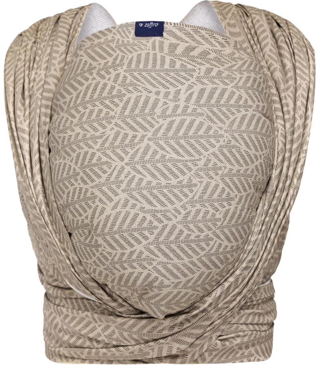 Zaffiro Be Close Beige Leaves Multifunctionele Draagdoek N17 7794 3 Zaffiro Be Close Beige Leaves Multifunctionele Draagdoek N17 7794