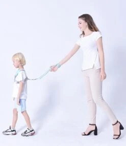 MijnNami 2 In 1 Harnas En Polstuigje – Kindertuigje En Polstuigje Met Slot – Mint -Bekend Babyproducten Winkel 1040x1200 7