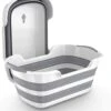 Merkloos Baby Badje Opvouwbaar - Multifunctioneel - Wasmand - Opbergmand - Speelgoed Opslag - Babybadje -Bekend Babyproducten Winkel 1042x1200 3