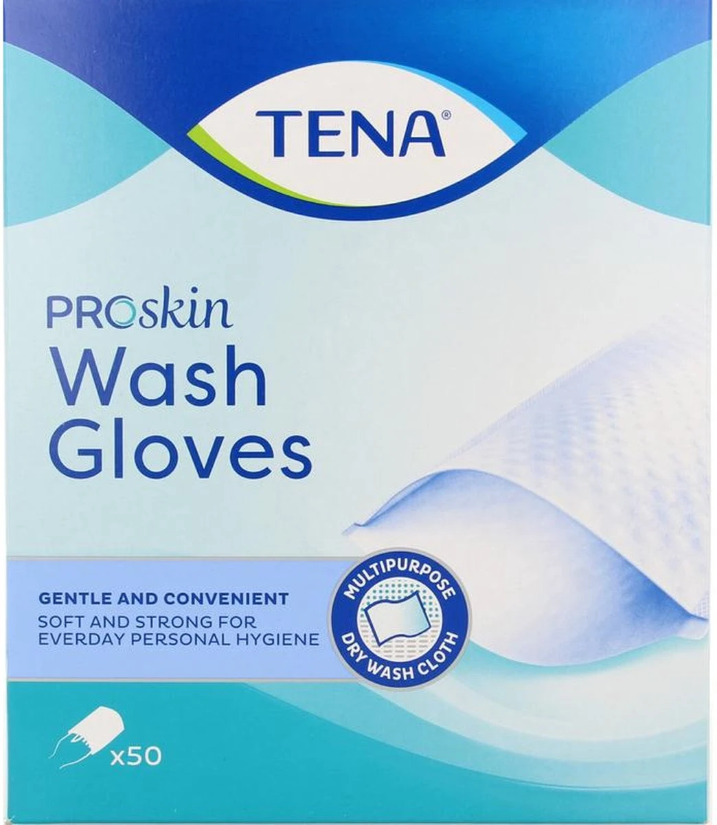 Tena Washandje 50st 3 Tena Washandje 50st