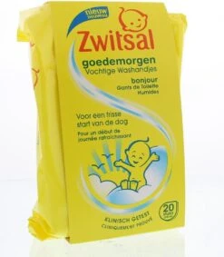 Zwitsal Goedemorgen Baby Vochtige Washandjes - 20 Stuks -Bekend Babyproducten Winkel 1047x1200 1