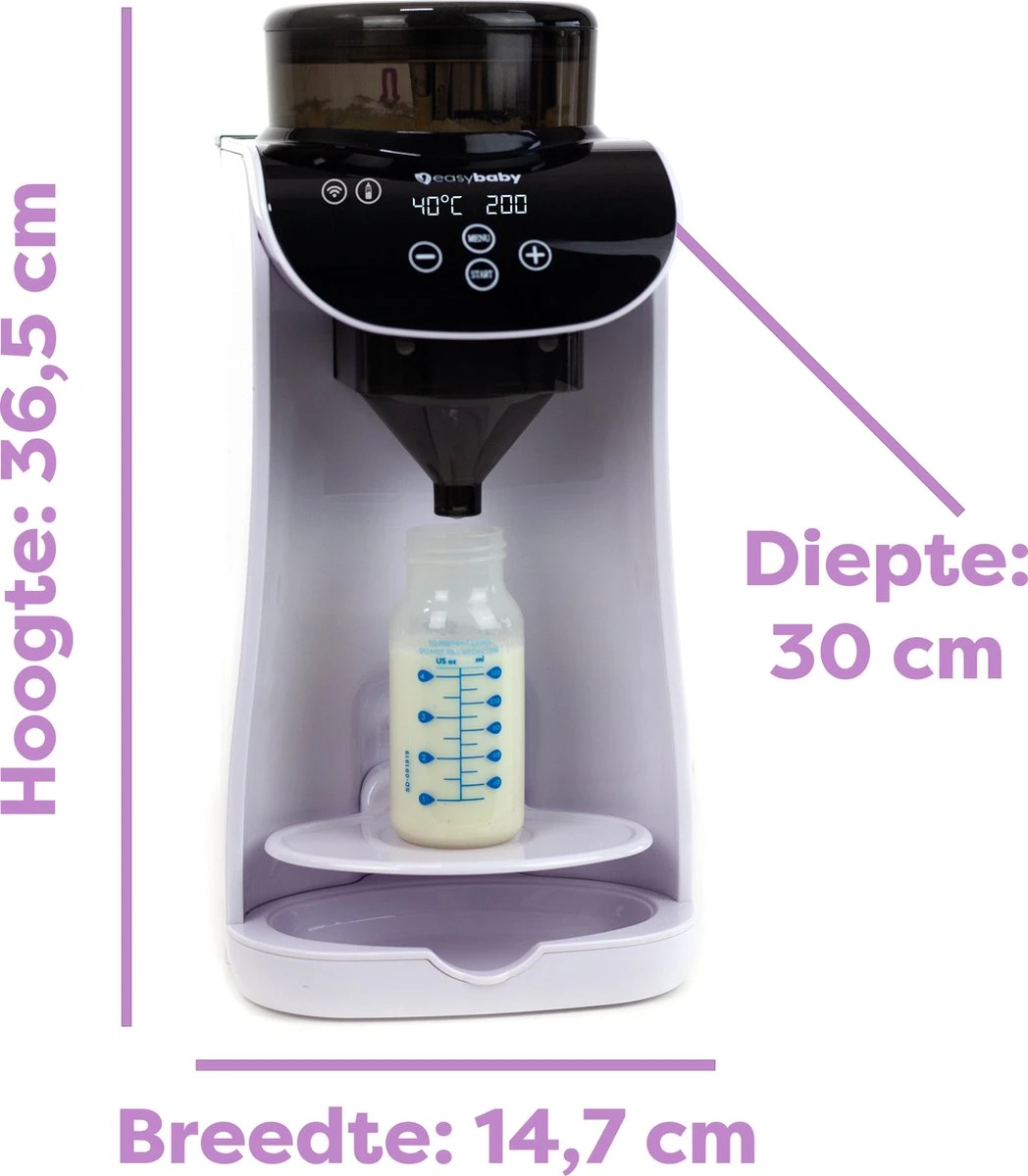 Easybaby Flesvoeding Apparaat / Baby Senseo - Baby Fles Maker - Flessenwarmer - Flesverwarmer 6 Easybaby Flesvoeding Apparaat / Baby Senseo - Baby Fles Maker - Flessenwarmer - Flesverwarmer - Afbeelding 4