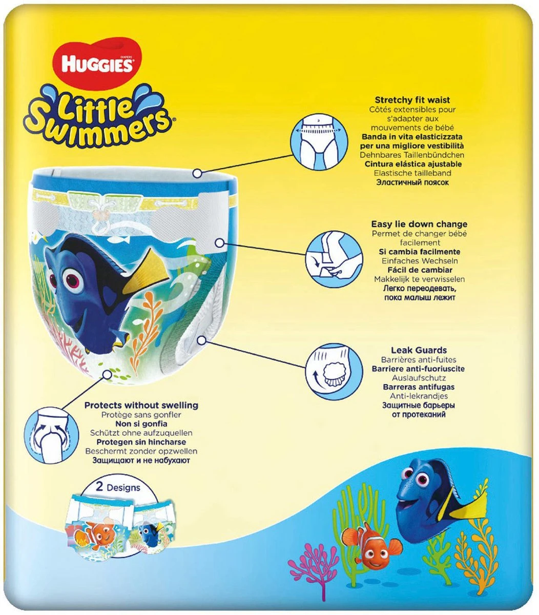 Huggies® Little Swimmers® 2-3 10 Stuks 8 Huggies® Little Swimmers® 2-3 10 Stuks - Afbeelding 6
