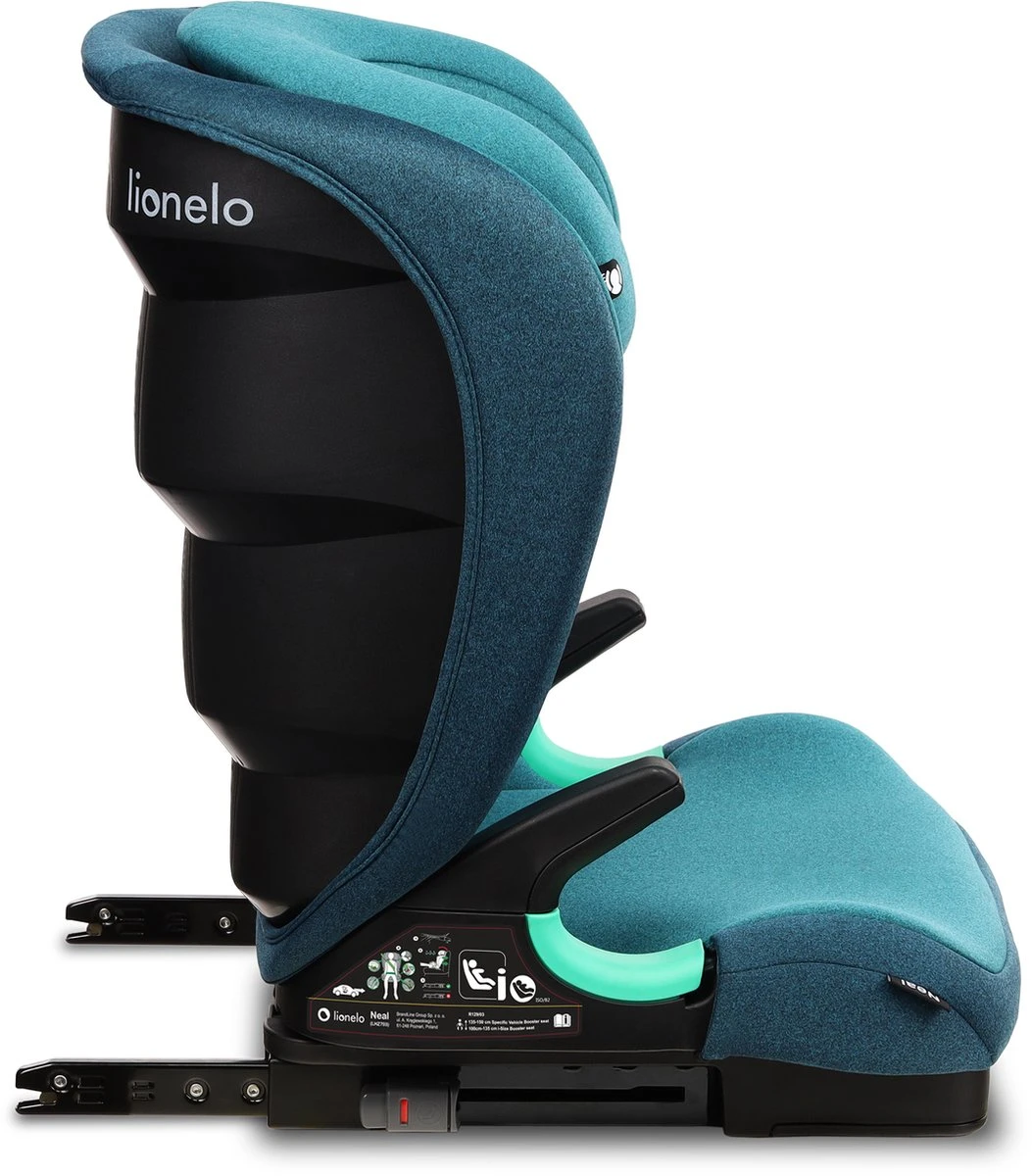 Lionelo Neal - Premium Autostoel - Hoofdsteunverstelling - Ventilatiesysteem - ISOFIX Tot 12 Jaar 10 Lionelo Neal - Premium Autostoel - Hoofdsteunverstelling - Ventilatiesysteem - ISOFIX Tot 12 Jaar - Afbeelding 8