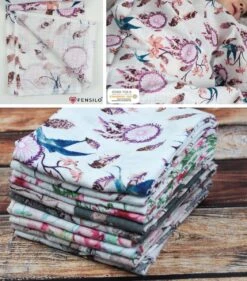 Hydrofiele Doeken - Hydrofiele Luiers - 70 X 80 Cm - 10 Pack - Roze- Bloemen - Meisje - Standard 100 By Oeko-tex® - Fensilo -Bekend Babyproducten Winkel 1053x1200 2