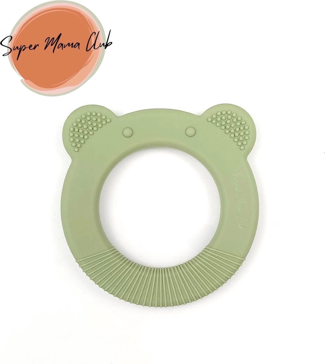 Super Mama Club® Bijtring Baby Siliconen Matchagreen – Koelbijtring Koelkast – Bijtketting – Bijtringen – Baby – Verschillende Varianten Verkrijgbaar - BPA Vrij 3 Super Mama Club® Bijtring Baby Siliconen Matchagreen – Koelbijtring Koelkast – Bijtketting – Bijtringen – Baby – Verschillende Varianten Verkrijgbaar - BPA Vrij
