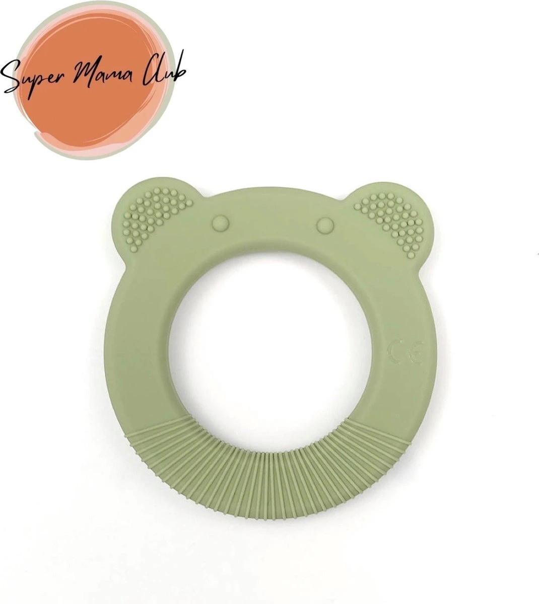 Super Mama Club® Bijtring Baby Siliconen Matchagreen – Koelbijtring Koelkast – Bijtketting – Bijtringen – Baby – Verschillende Varianten Verkrijgbaar - BPA Vrij 4 Super Mama Club® Bijtring Baby Siliconen Matchagreen – Koelbijtring Koelkast – Bijtketting – Bijtringen – Baby – Verschillende Varianten Verkrijgbaar - BPA Vrij - Afbeelding 2