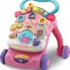 VTech 2 In 1 Baby Walker - Educatief Babyspeelgoed - Roze - 9 Tot 36 Maanden -Bekend Babyproducten Winkel 1071x1200
