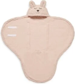 Jollein Wikkeldeken Bunny 100x105cm - Pale Pink -Bekend Babyproducten Winkel 1080x1200 5