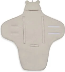 Jollein Wikkeldeken Basic Stripe - Nougat -Bekend Babyproducten Winkel 1082x1200 2