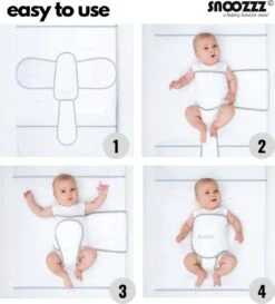 Snoozzz Slaapwikkel Regular - Baby Slaaphulp - Voorkomt Voorkeurshouding - Geschikt Voor Wieg En Ledikant - 0+ Maanden - Wit/Grijs - 180 X 50 Cm 19 Snoozzz Slaapwikkel Regular - Baby Slaaphulp - Voorkomt Voorkeurshouding - Geschikt Voor Wieg En Ledikant - 0+ Maanden - Wit/Grijs - 180 X 50 Cm -Bekend Babyproducten Winkel 1087x1200 1