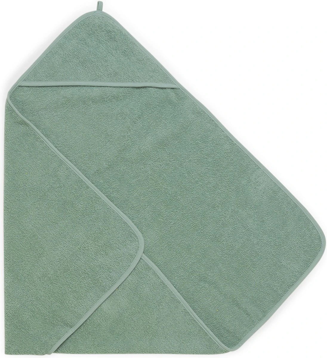Jollein Badcape Badstof 75x75cm - Ash Green 8 Jollein Badcape Badstof 75x75cm - Ash Green - Afbeelding 6