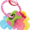 Nûby - IcyBite Koelbijtsleutels - Roze - 3m+ -Bekend Babyproducten Winkel 1102x1200