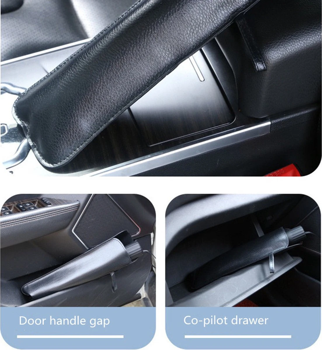 EXTRA GROOT Zonnescherm / Autoparaplu - Binnenkant Voorruit Auto - Opvouwbaar - Hitte En UV Bescherming 148X86cm 8 EXTRA GROOT Zonnescherm / Autoparaplu - Binnenkant Voorruit Auto - Opvouwbaar - Hitte En UV Bescherming 148X86cm - Afbeelding 6