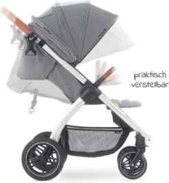 Hauck UpTown Buggy - Met één Hand Opvouwbaar - Grijs -Bekend Babyproducten Winkel 1104x1200 1
