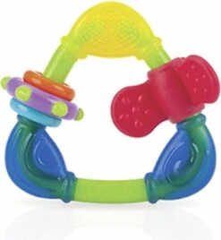 Nuby - Bijtspeelgoed - Bijtdriehoek - 3m+ -Bekend Babyproducten Winkel 1104x1200