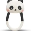 Lanco Rubberen Bijtring - Kori De Panda - Zwart - Wit 1 Lanco Rubberen Bijtring - Kori De Panda - Zwart - Wit -Bekend Babyproducten Winkel 1105x1200