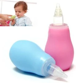 Merkloos Neuszuiger Roze – Baby Neuszuiger – Neuspompje - Roze