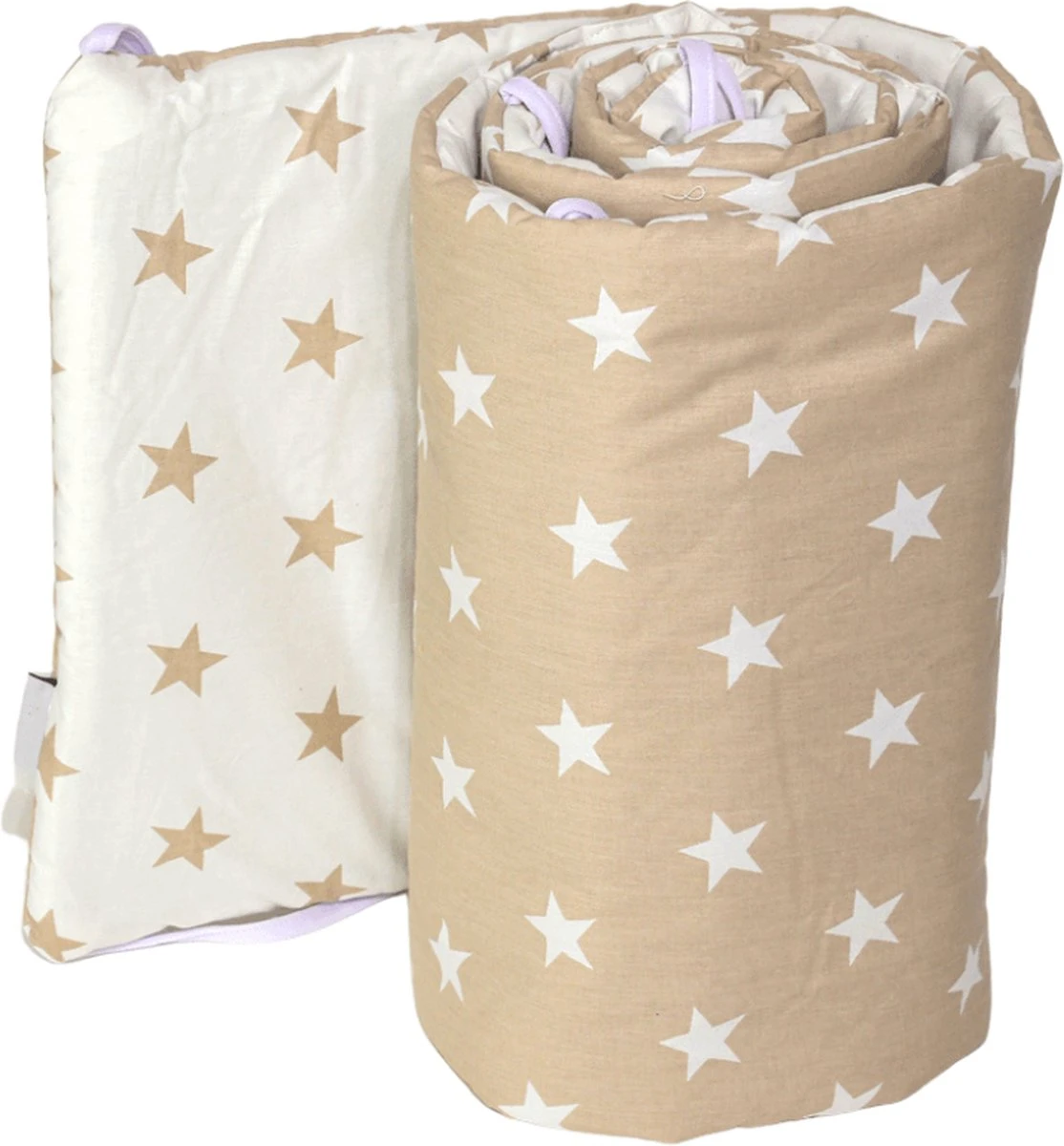 Bedomrander Hollywood Beige - Bedbumper 3 Bedomrander Hollywood Beige - Bedbumper