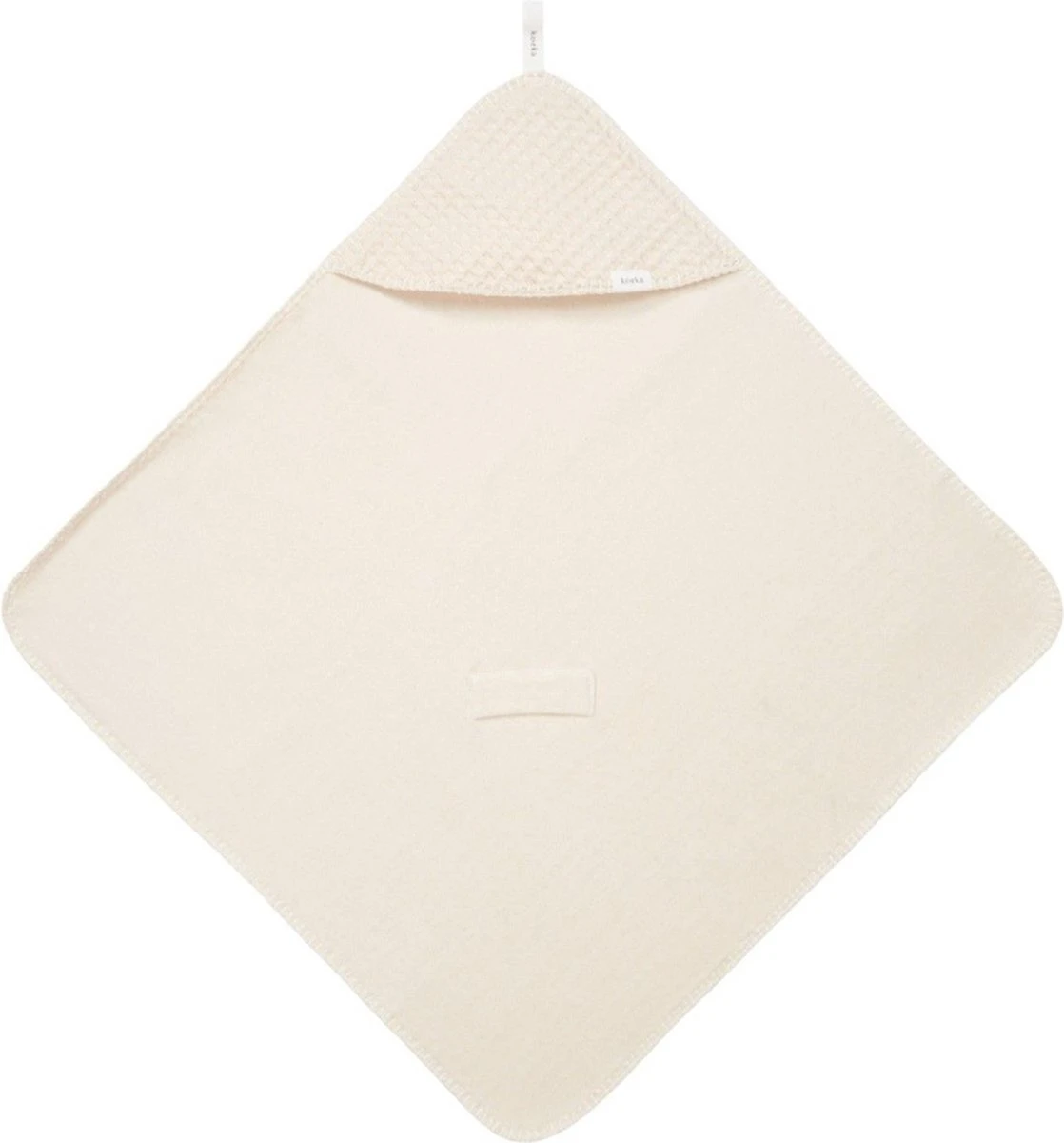 Koeka Omslagdoek Baby Wafel Antwerp - Naturel 4 Koeka Omslagdoek Baby Wafel Antwerp - Naturel - Afbeelding 2