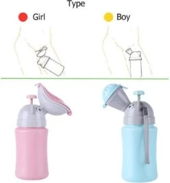 Merkloos Plas Potje - Reis Urinaal - Unisex Plaspotje - Kinder Potje Jongen - Plasfles - Kinder Zindelijkheids Training - Blauwe Olifant -Plassen - Lekvrij -Draagbare Auto, Camping, Reis Potje - Herbruikbaar - -Bekend Babyproducten Winkel 1119x1200 3