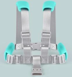 MijnNami 2 In 1 Harnas En Polstuigje – Kindertuigje En Polstuigje Met Slot – Mint -Bekend Babyproducten Winkel 1120x1200 7