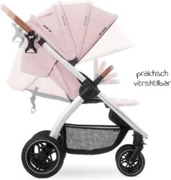 Hauck UpTown Buggy - Met één Hand Opvouwbaar - Roze -Bekend Babyproducten Winkel 1136x1200 2