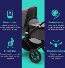 Bugaboo Fox3 Kinderwagen - Black/Grey Melange 12 Bugaboo Fox3 Kinderwagen - Black/Grey Melange -Bekend Babyproducten Winkel 1137x1200 8