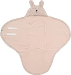 Jollein Wikkeldeken Bunny 100x105cm - Pale Pink -Bekend Babyproducten Winkel 1139x1200 12