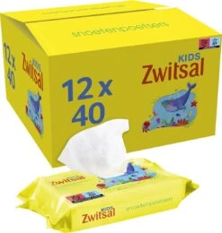 Zwitsal Kids Snoetenpoetsers - 12 X 40 Stuks - Voordeelverpakking -Bekend Babyproducten Winkel 1140x1200 4