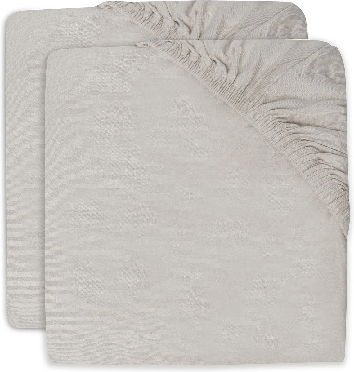 Jollein Baby Hoeslaken Wieg Jersey 40/50x80/90cm - Nougat - 2 Stuks 3 Jollein Baby Hoeslaken Wieg Jersey 40/50x80/90cm - Nougat - 2 Stuks