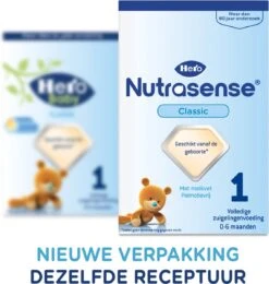 Hero Nutrasense Zuigelingenvoeding Classic 1 (0-6 Maanden) - Flesvoeding - Met Melkvet - Palmolie Vrij - 3 X 700gr (Voorheen Hero Baby Classic 1) 11 Hero Nutrasense Zuigelingenvoeding Classic 1 (0-6 Maanden) - Flesvoeding - Met Melkvet - Palmolie Vrij - 3 X 700gr (Voorheen Hero Baby Classic 1) -Bekend Babyproducten Winkel 1142x1200 1