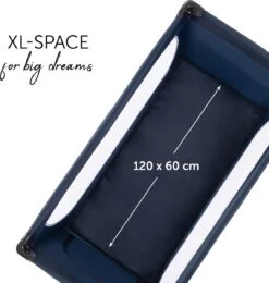 Hauck Dream N Play Plus Campingbedje - Navy -Bekend Babyproducten Winkel 1142x1200 2