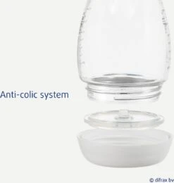 Difrax Handgreep Babyfles 240 Ml Natural - Anti-Colic - Raspberry/|Roze -Bekend Babyproducten Winkel 1142x1200