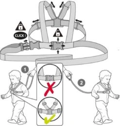 Looptuigje Voor Kinderen - Kindertuigje Met Looplijn - Tuigje Kind - Blauw -Bekend Babyproducten Winkel 1146x1200 9